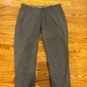 Men's Gray Under Armour Golf Pants